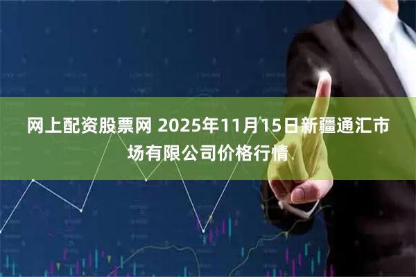 网上配资股票网 2025年11月15日新疆通汇市场有限公司价格行情