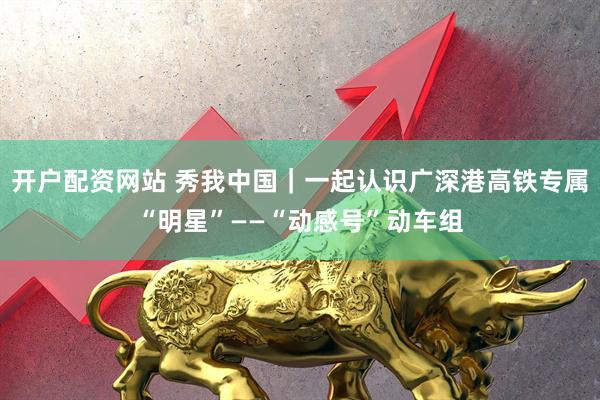 开户配资网站 秀我中国｜一起认识广深港高铁专属“明星”——“动感号”动车组